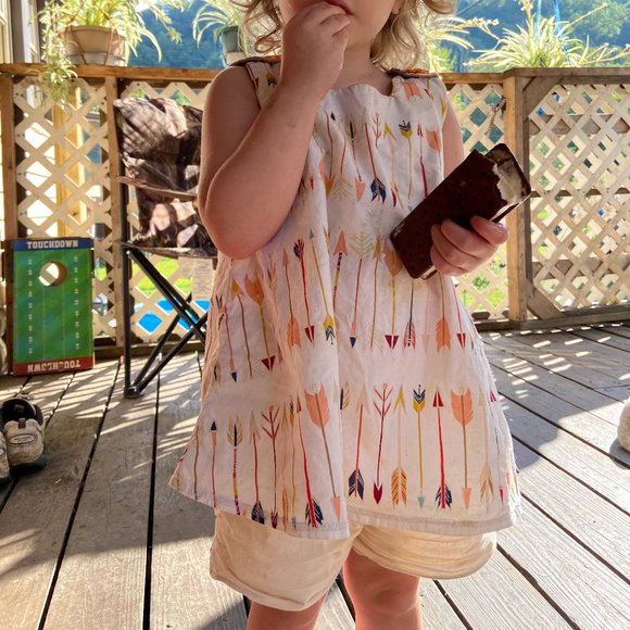 6 Handmade Toddler Outfits 3T-4T - Picture 3 of 12